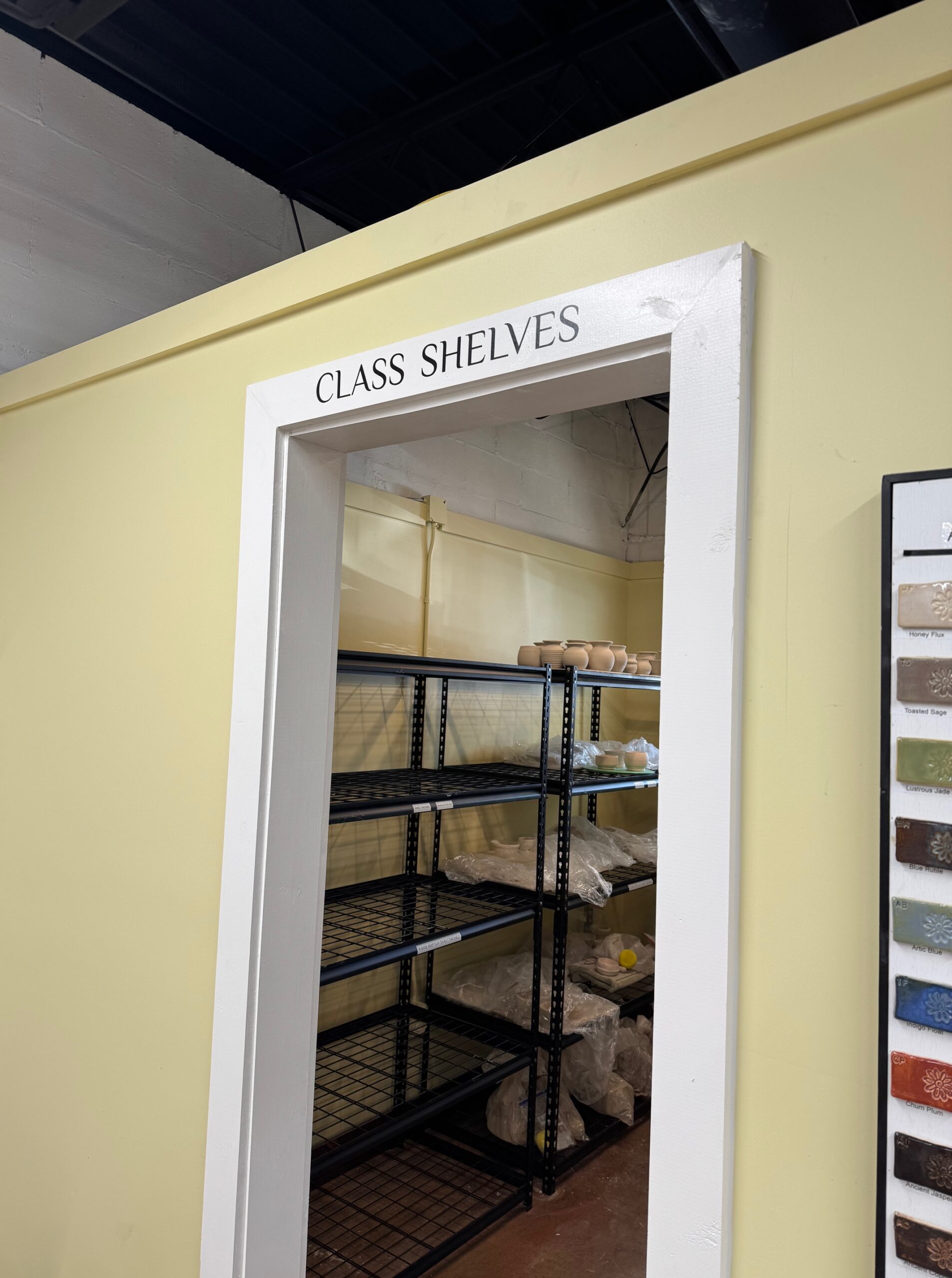 Our New Class Shelf Room